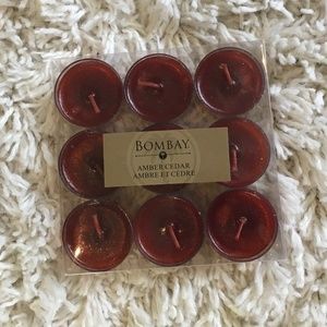 🕯✨ BOMBAY AMBER CEDAR TEALIGHTS